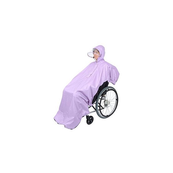  laughing peace total reverse side mesh attaching RAKU rain SR-100 wheelchair for wheelchair nursing welfare cover 