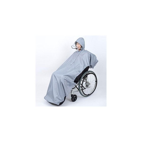  laughing peace total reverse side mesh attaching RAKU rain SR-100 wheelchair for wheelchair nursing welfare cover 