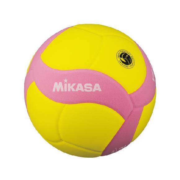 MIKASA（スポーツ） バレーボール FIVB公認スマイルバレー 公認球/検定球 5号 VS170W-Y-P （イエロー/ピンク） バレーボールの商品画像