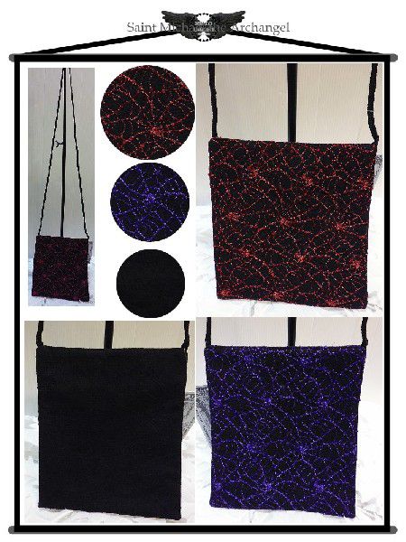  gothic bag lady's men's ... nest race diagonal .. pochette visual series V series Live costume /rfo180