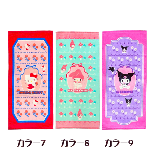  Hello Kitty towel face towel character Sanrio 34×75 Kitty Chan sanrio lovely character bath supplies kity Kitty cotton 100%