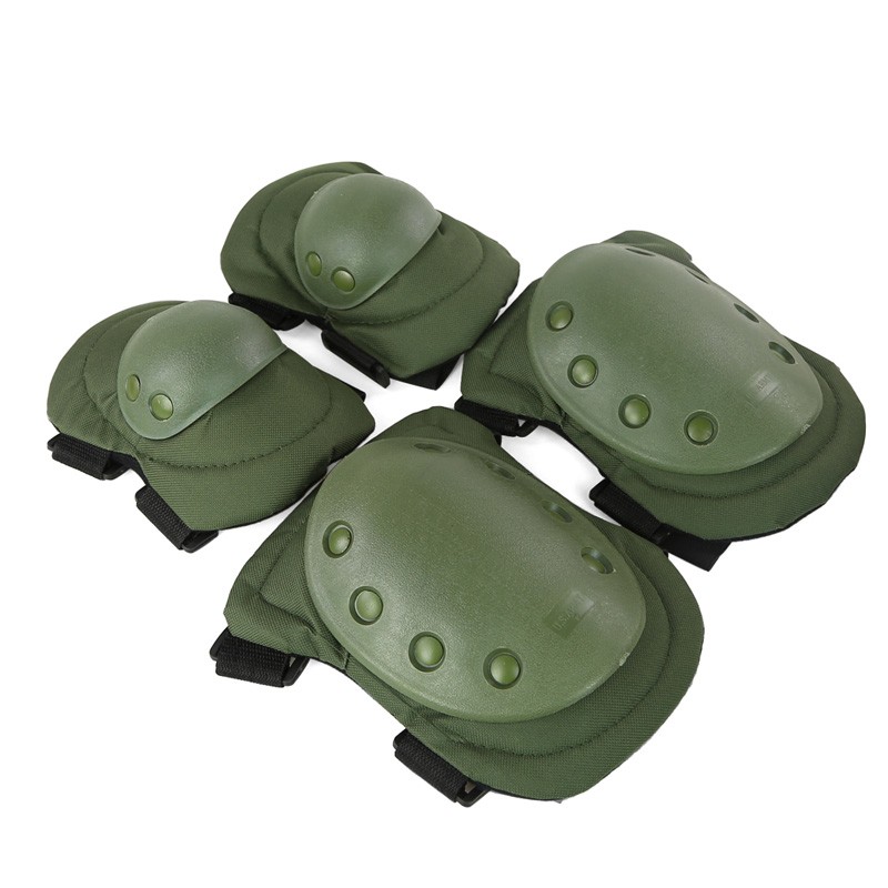 WoSporT U.S. ARMY military elbow / knee pad set OD