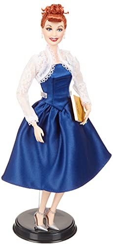 Barbie Tribute Collection Lucille Ball Doll， Wearing Blue Dress & Lace Jack Barbie Tribute Collection Lucille Ball Doll， Wearing Blue Dress Lace
