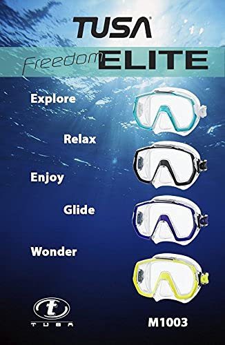 TUSA Mー1003 Freedom Elite Scuba Diving Mask， BlackBlack TUSA Mー1003 Freedom Elite Scuba Diving Mask， BlackBlack