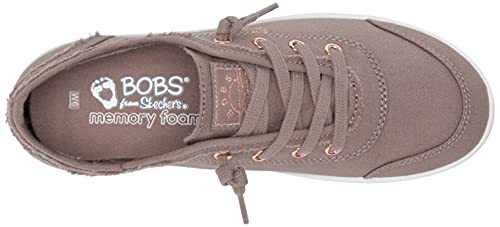 注目商品 Skechers BOBS Women's Bobs B Cute Sneaker， Taupe， 8 