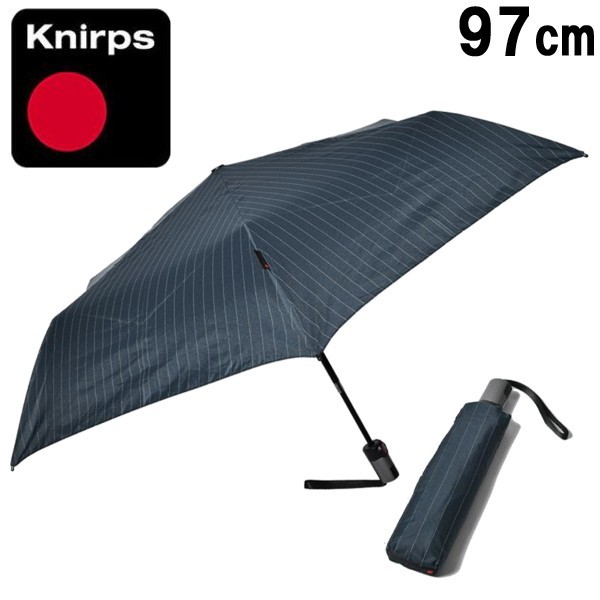 Knirps T.220 KNT220 KNT220-4200（Pinstripe Navy） レディース晴雨兼用傘の商品画像