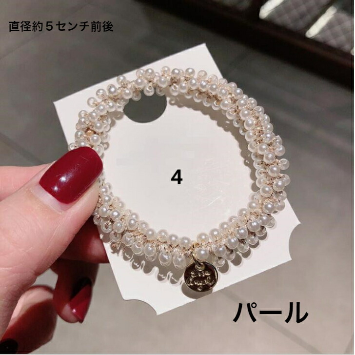  hair elastic crystal *pa- ruby z Gold plate attaching design hair elastic free shipping small pra lovely on goods office pearl biju-