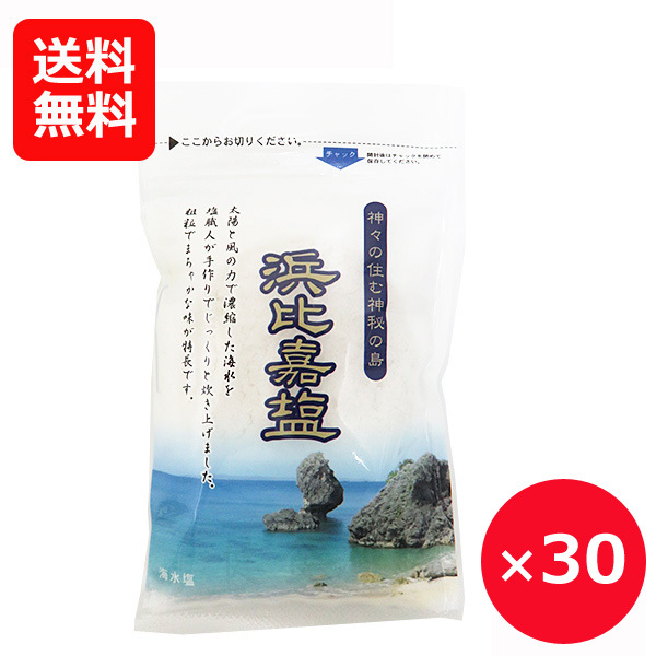 浜比嘉塩 100g×30 塩の商品画像