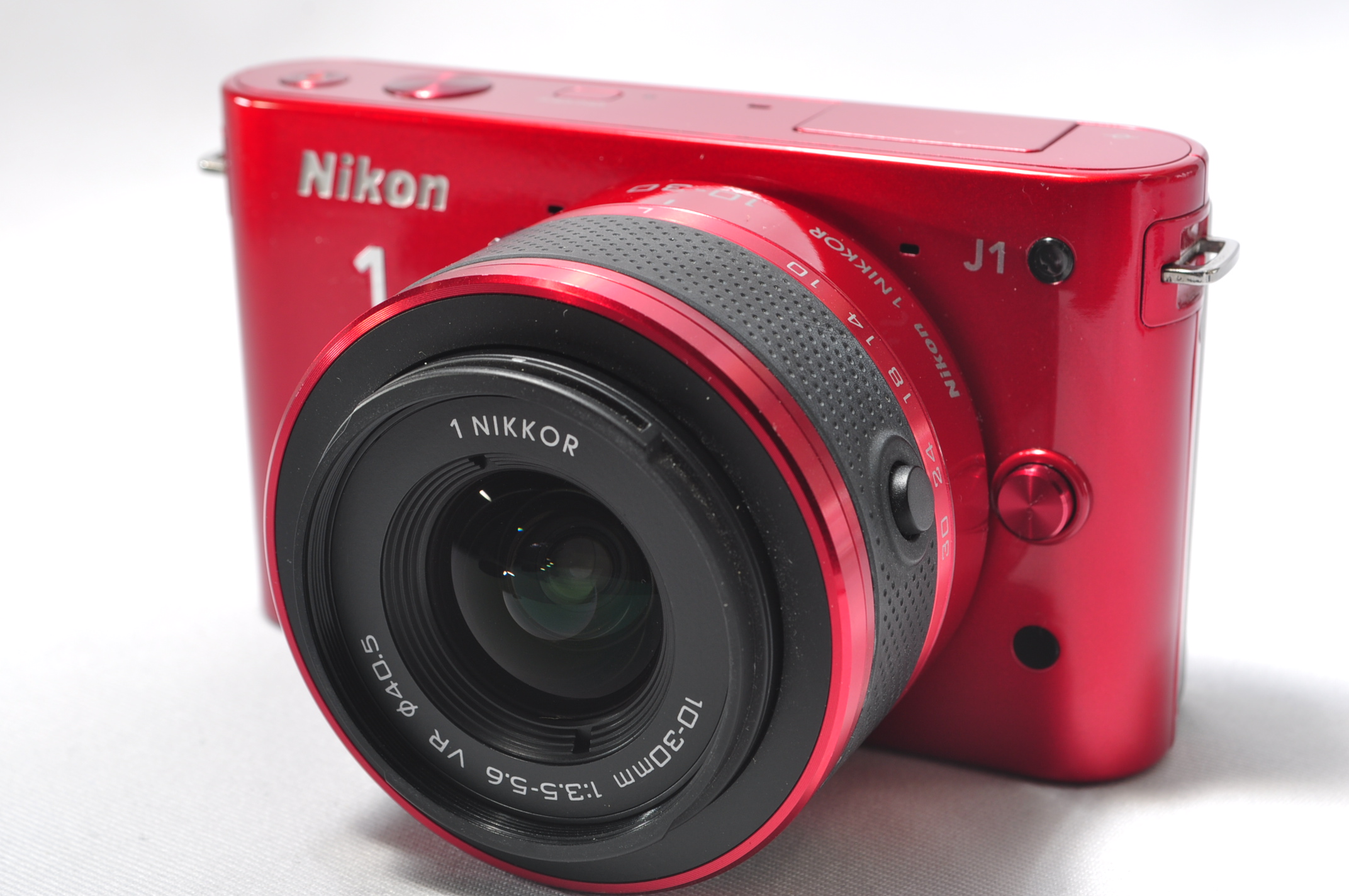ニコン ニコンワン Nikon 1 J1 標準ズームレンズキット（レッド