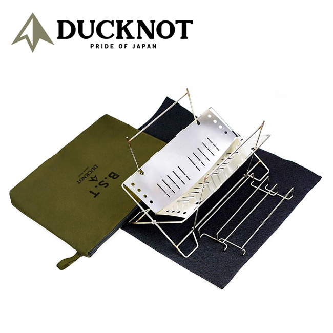 【特価商品】DUCKNOT 焚き火台 BST スパッタシートSET ソロ コンパ DUCKNOT DUCKNOT 焚き火台B.S.T スパッタシートセット（スパッタシート