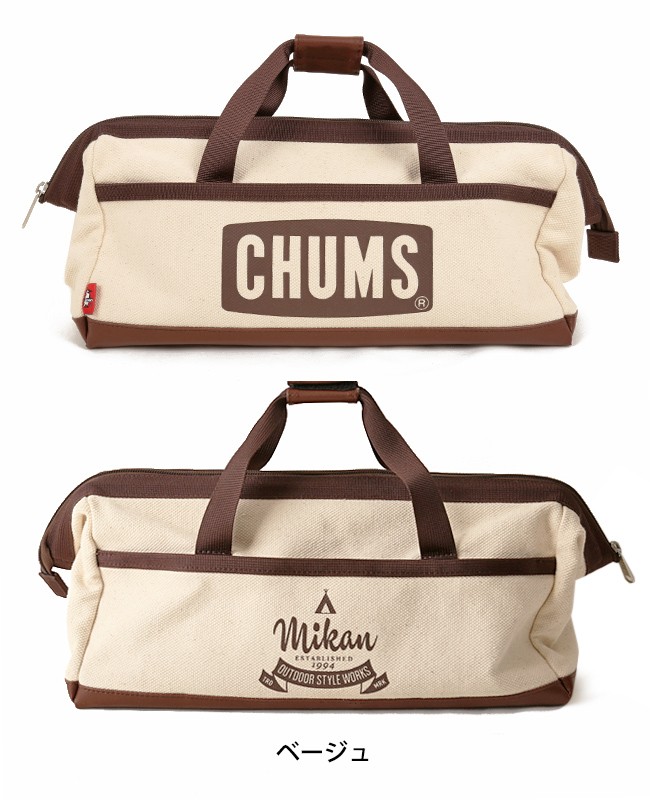 CHUMS×MIKAN collaboration Tool Box Bag tool box bag CH60-2594 [ peg case / multi case / Hammer / outdoor / container ]