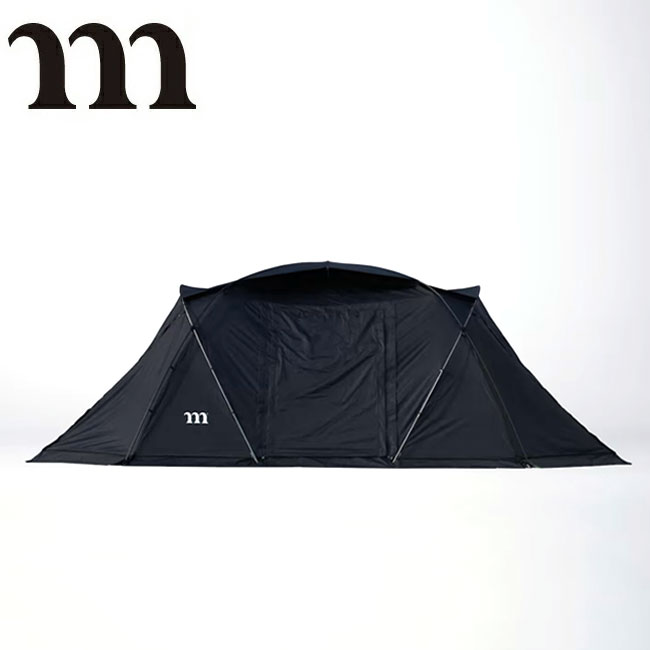 muraco ZIZ TENT SHELTER（BLACK） 2ルームテントの商品画像