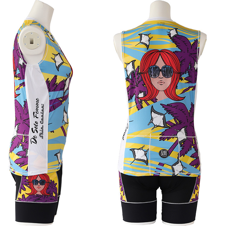 DESOTOtesoto женский образец Try костюм wi мужской триатлон womens Clasico Integrated Pad forza Trisuit dstsmpl12