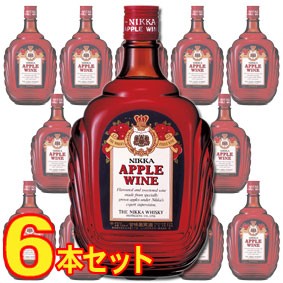 nika Apple wine 720ml 6 pcs set NIKKA Apple Wine Asahi beer white wine ultimate ..nika whisky obtained commodity wine