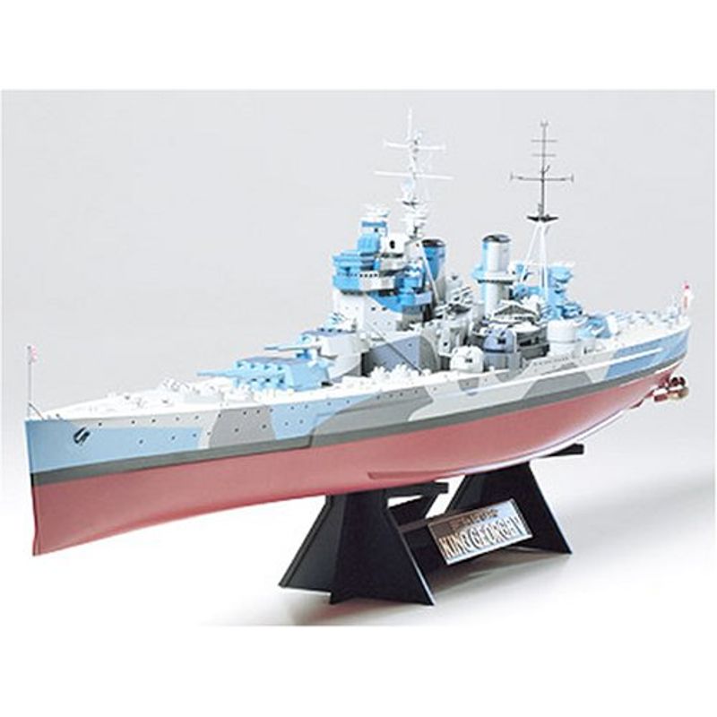 タミヤ イギリス海軍 戦艦 キングジョージ5世（1/350スケール 艦船 78010） ミリタリー模型の商品画像