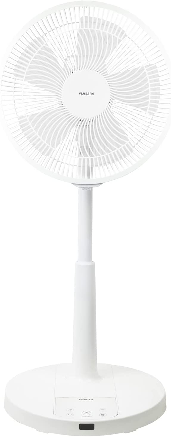 山善 30cm DCリビング扇風機 YLX-YD30（W） ホワイト 扇風機本体 - 最