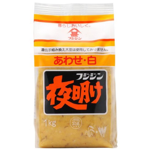 富士甚醤油 夜明け あわせ 白 1kg×10個入 フジジン 味噌 合わせみそ／食品 みその商品画像