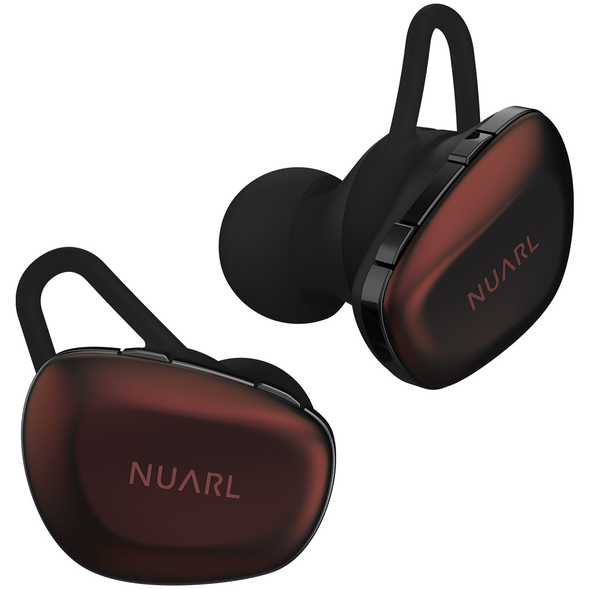 NUARL N6 PRO2 ワイヤレスイヤホン ボルドー 箱 付属品無し 傷あり