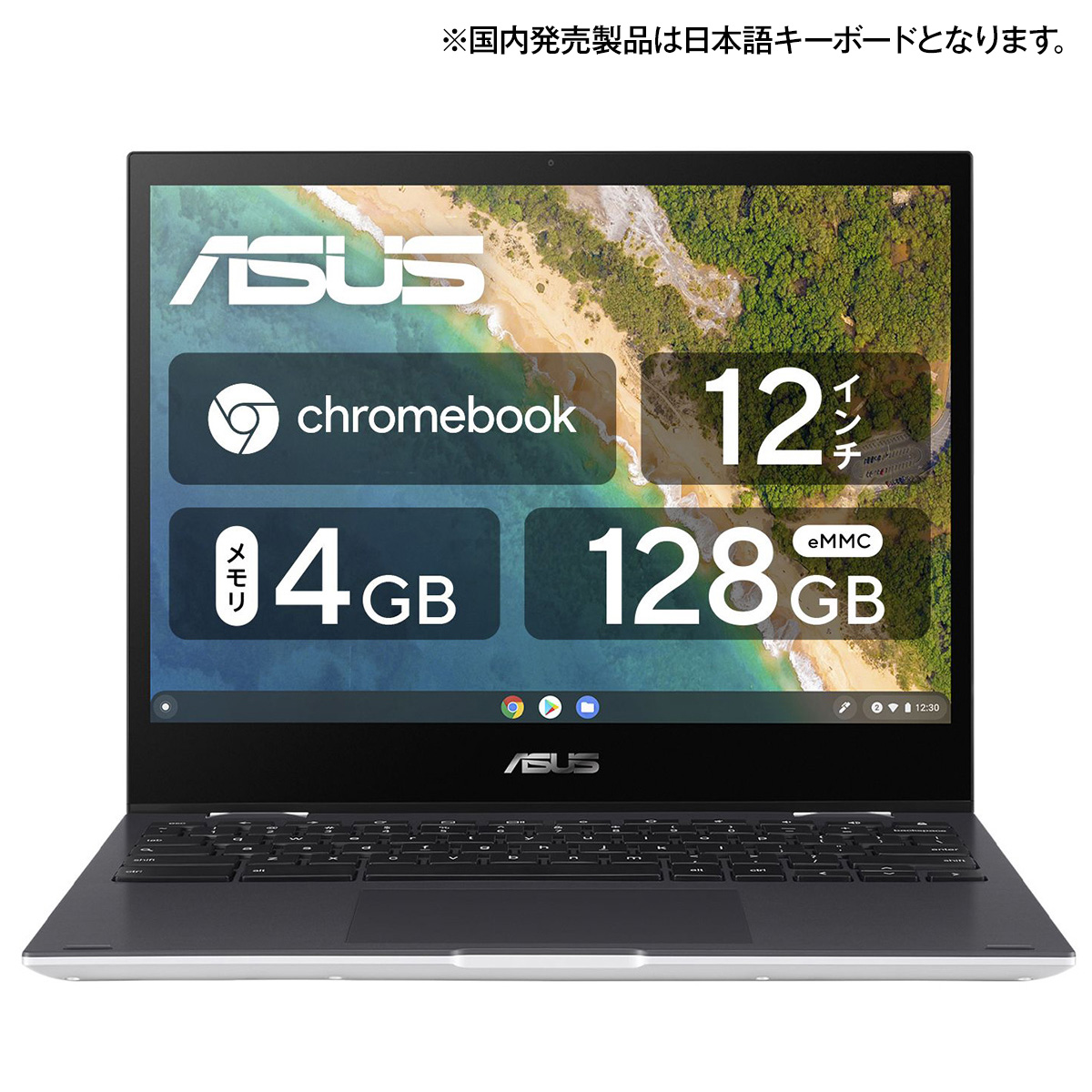ASUS ASUS Chromebook Flip CM3（CM3200） シルバー ［CM3200FM1A 