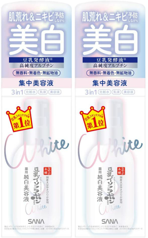 なめらか本舗 なめらか本舗 薬用美白美容液 100ml×2（医薬部外品） 美容液の商品画像