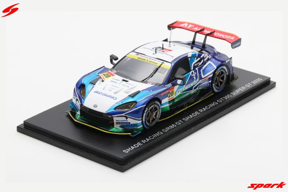 スパークモデル Shade Racing Gr86 GT Shade Racing No.20 GT300 Super