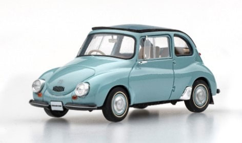 エブロ SUBARU 360 1958 BLUE （1/43スケール 45686） おもちゃの