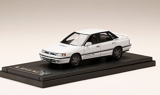 ポストホビー スバルレガシイ RS （BC5） セラミックホワイト （1/43