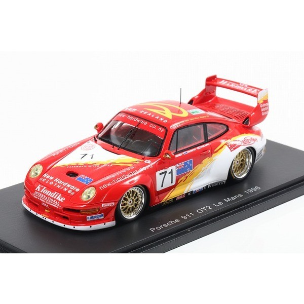 スパークモデル Porsche 911 GT2 No.71 24H Le Mans 1996 R.Nearn B