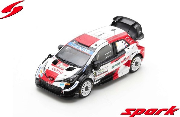 スパークモデル TOYOTA Yaris WRC No.1 Winner Monza 2021