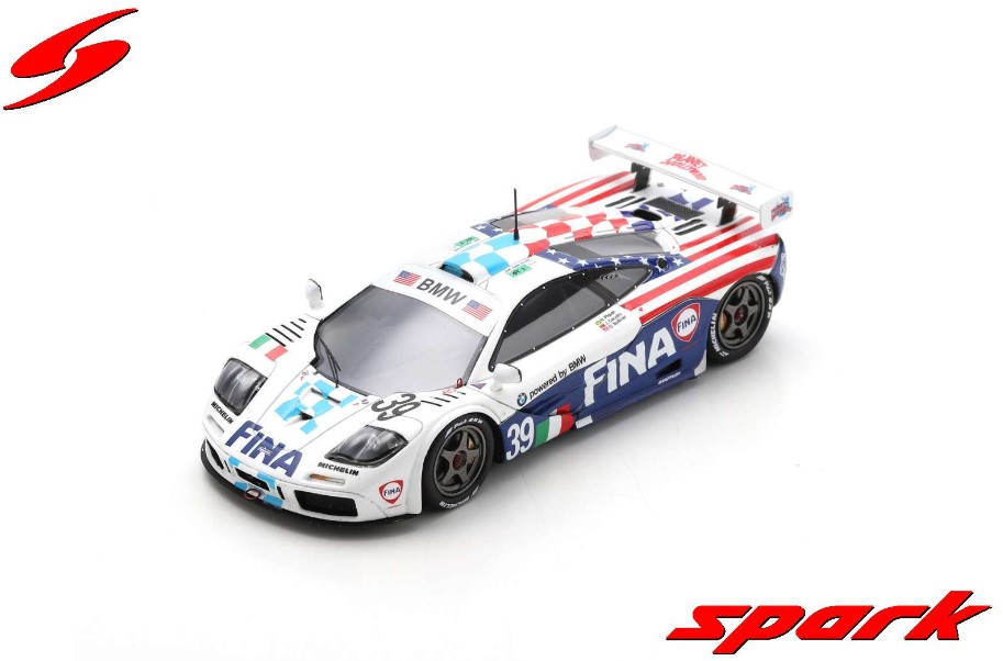 スパークモデル McLaren F1 GTR No.39 Bigazzi Team SRL 8th Le Mans