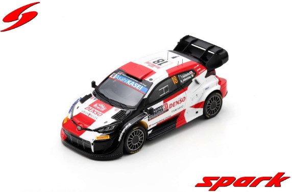 スパークモデル GR Yaris Rally1 No.18 TOYOTA GAZOO Racing WRT 6th 
