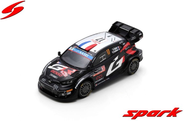 スパークモデル TOYOTA GR Yaris Rally1 HYBRID No.17 2nd Rally Monte