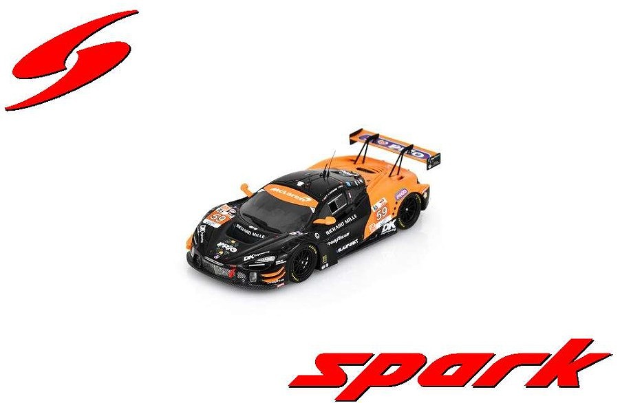スパークモデル McLaren 720S GT3 Evo No.59 UNITED AUTOSPORTS Le