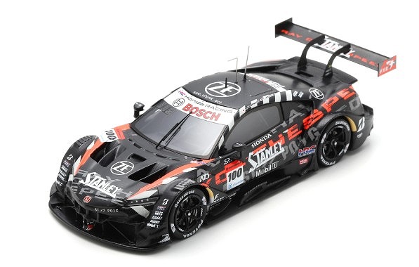 スパークモデル STANLEY NSX-GT No.100 Test Fuji March 2022 （1/43