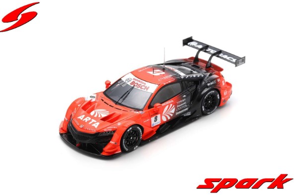 スパークモデル ARTA NSX-GT No.8 ARTA GT500 SUPER GT 2022 Tomoki