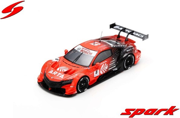スパークモデル ARTA NSX-GT No.8 ARTA GT500 SUPER GT 2022 Tomoki