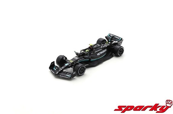 スパークモデル Mercedes-AMG Petronas F1 W14 E Performance No.44 Mercedes-AMG Team 2023 Lewis Hamilton （1/64スケール Sparky Y279） おもちゃのミニカーの商品画像