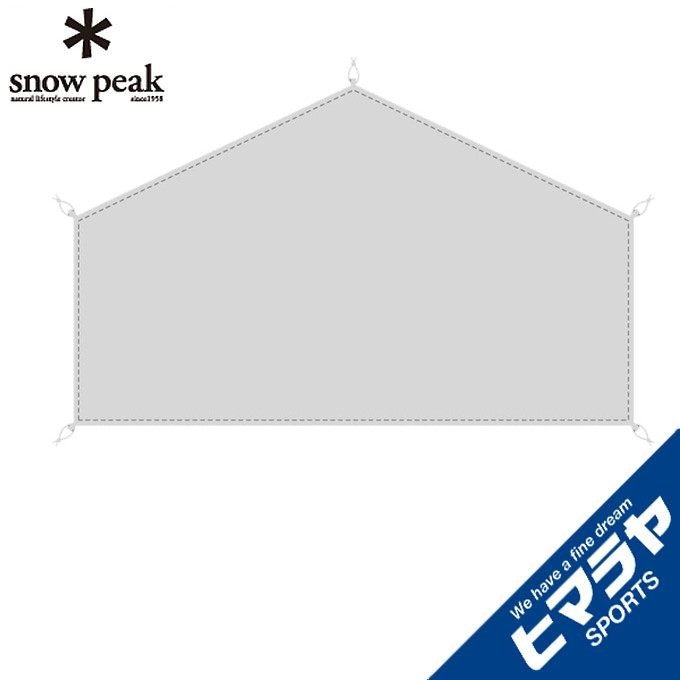 Snow Peak тент на землю шести- i-z1 SDI-101-1 snow peak