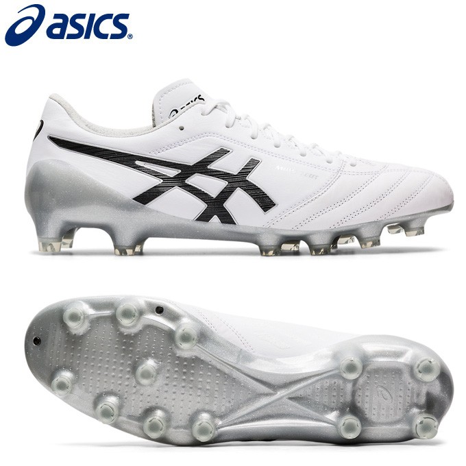 アシックス サッカースパイク DS LIGHT X-FLY 4 ホワイトブラック ASICS アシックス DS LIGHT X-FLY 4(ホワイト×ブラック