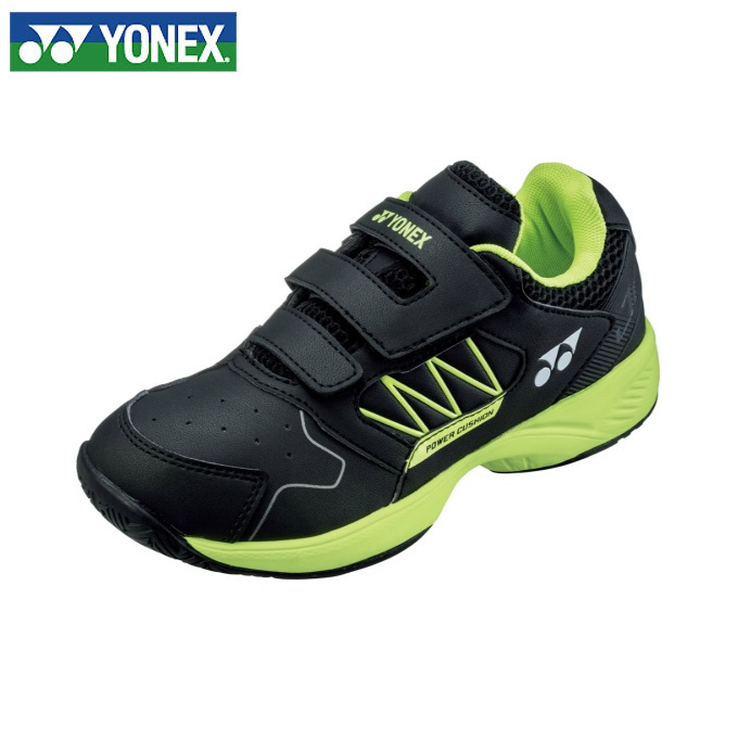 YONEX パワークッションジュニア GC SHTJRGC 723 ブラック/ライムグリーン テニスシューズの商品画像