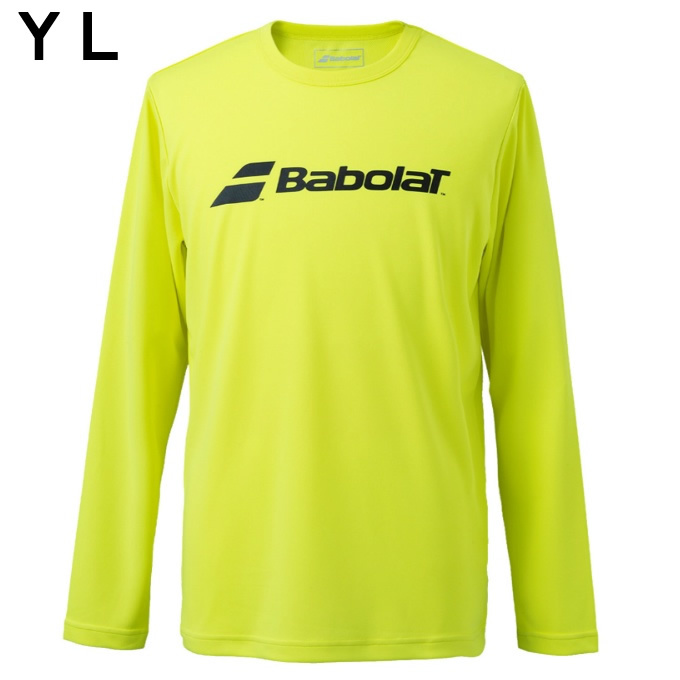  Babolat Babolat tennis wear T-shirt long sleeve men's CLUB long sleeve shirt BUP1560C