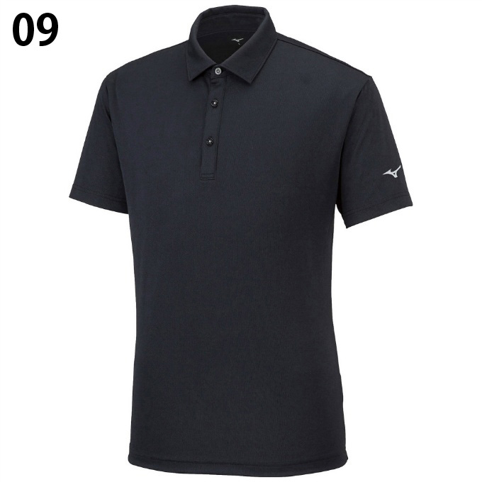  Mizuno polo-shirt short sleeves men's navi dry polo-shirt short sleeves 32MA2195 MIZUNO
