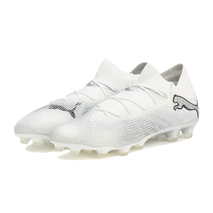 PUMA プーマ ワン 5.2 HG Black-Nrgy Red-Aged Silver 105619_01 PUMA