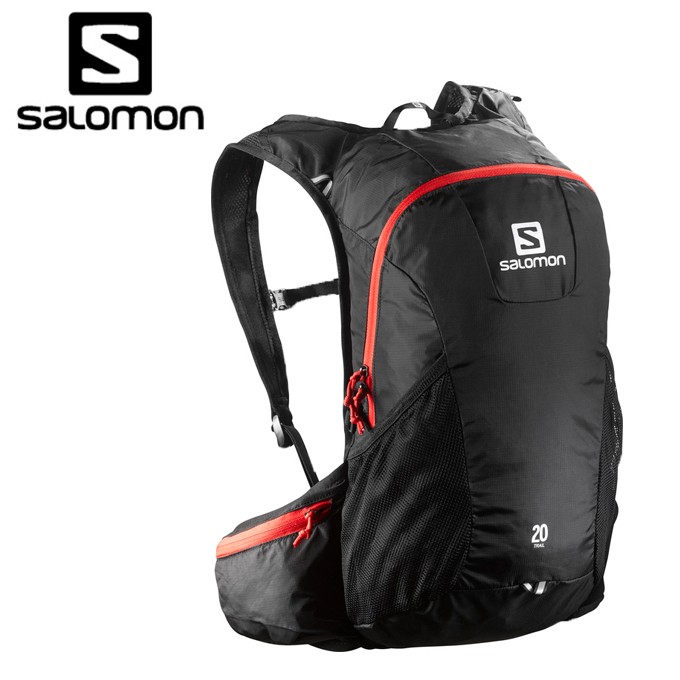 SALOMON サロモン TRAIL 20 379981（BLACK/BRIGHT RED） アウトドア　バックパック、ザックの商品画像