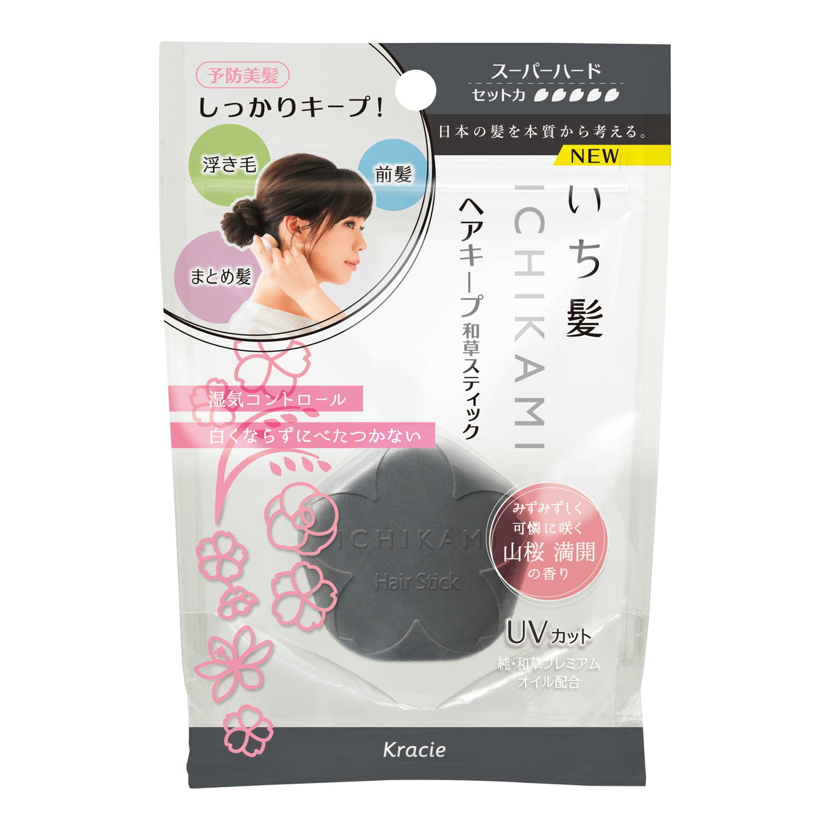 Kracie いち髪 ヘアキープ和草スティック （スーパーハード） 13g×10個 いち髪 レディースヘアスタイリングの商品画像