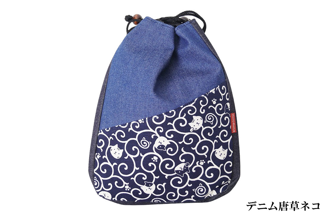  тканевая сумка мужской сделано в Японии мешочек . после Denim мужчина аксессуары для кимоно 