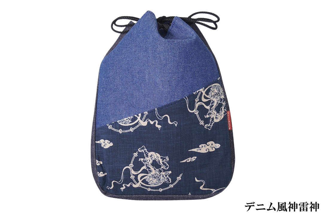  тканевая сумка мужской сделано в Японии мешочек . после Denim мужчина аксессуары для кимоно 