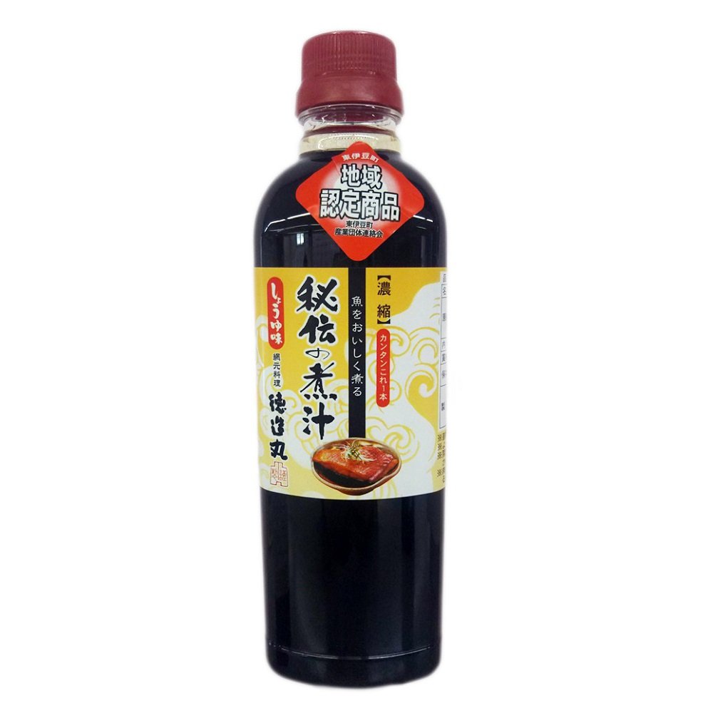 徳造丸 秘伝の煮汁 しょうゆ味 500ml×1本の商品画像