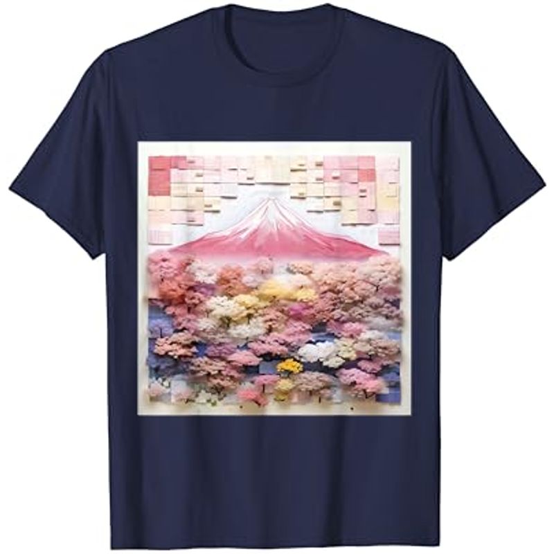  Japanese picture paper Trail Sakura. is - moni - T-shirt 