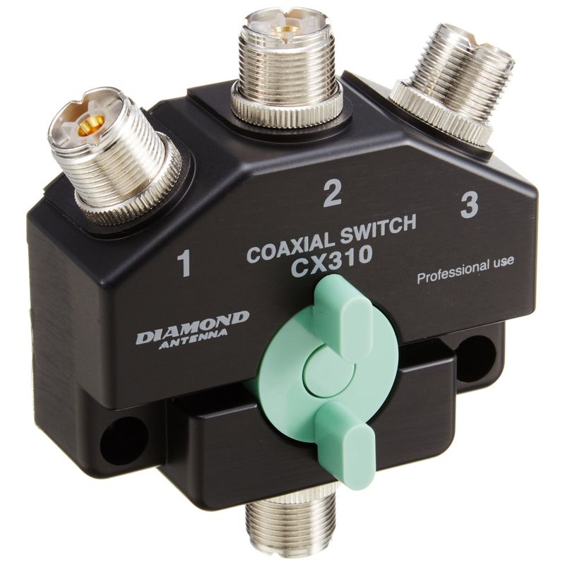 DIAMOND 1回路3接点同軸切換器 CX310A